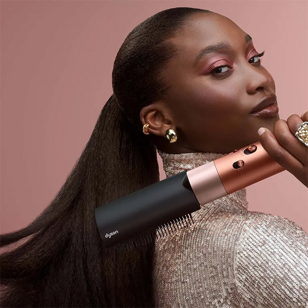 Stajler Dyson Airwrap i.d. (123682) Amber Silk/Pink Champagne Straight+Wavy Limited Edition