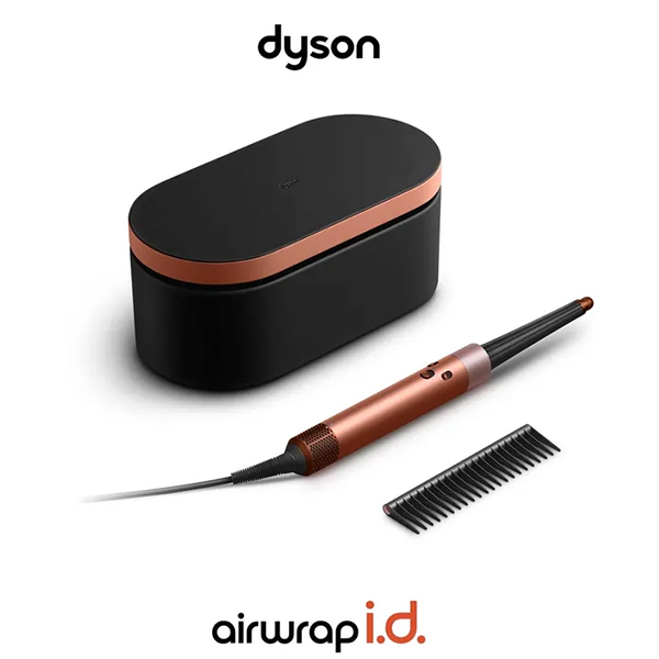 Stajler Dyson Airwrap i.d. (123682) Amber Silk/Pink Champagne Straight+Wavy Limited Edition