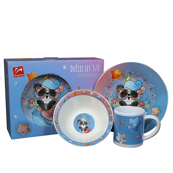 Dječiji set Sigma SH-591 3/1 (Panda) Porcelan