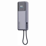 Power bank Xiaomi 165W/10000mAh, integrisan kabl, sivi (BHR9361GL)