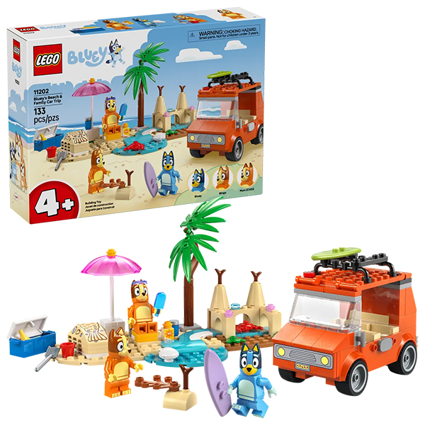 LEGO Bluey's Beach and Family Car Trip (11202) LEGO Bluey's Beach and Family Car Trip (11202)