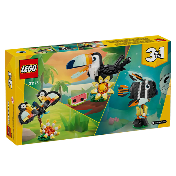 LEGO Creator 3in1 Wild Animals Tropical Toucan (31173)