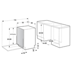 Ugradna mašina za pranje posuđa Gorenje GV663A66/