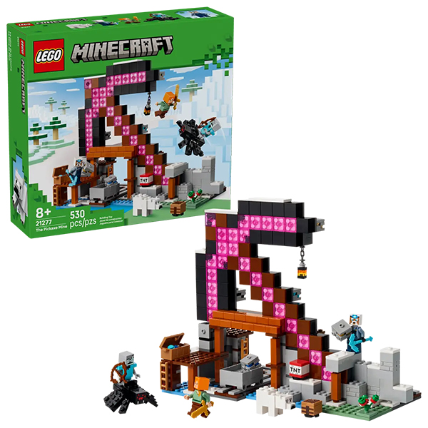 LEGO Minecraft The Pickaxe Mine (21277) LEGO Minecraft The Pickaxe Mine (21277)