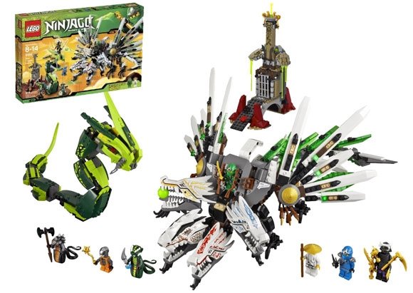 Lego Ninjago 9450-Epic Dragon Battle