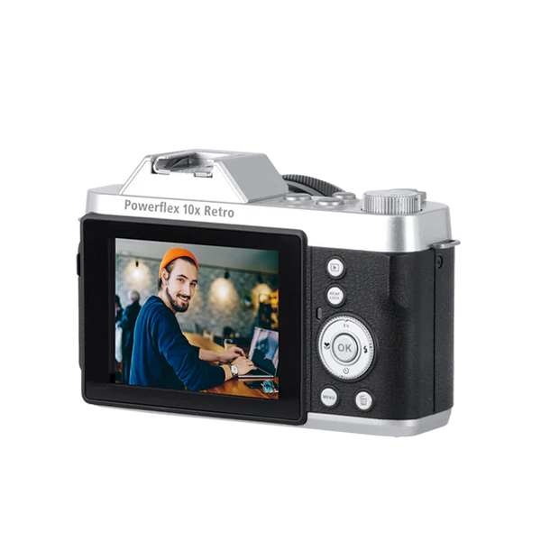 Foto aparat Rollei Powerflex 10x Retro 64MP digital camera with 4K