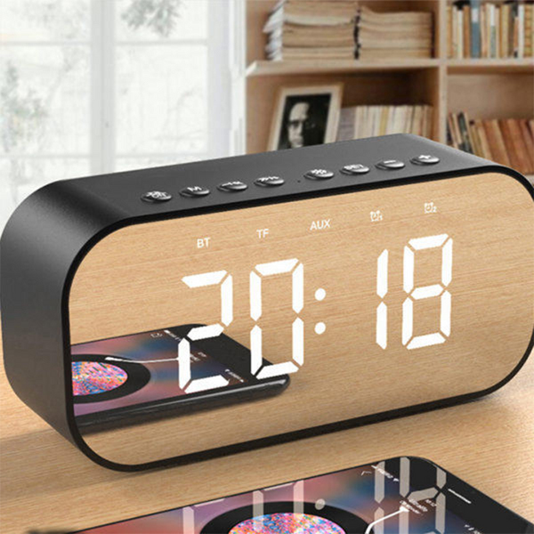 Zvučnik Havit M3 Bluetooth radio-budilnik crni