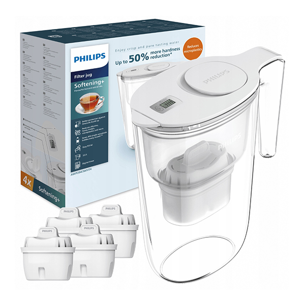 Bokal za filtraciju vode za piće Philips AWP2943WHT4/10 Bokal za filtraciju vode za piće Philips AWP2943WHT4/10