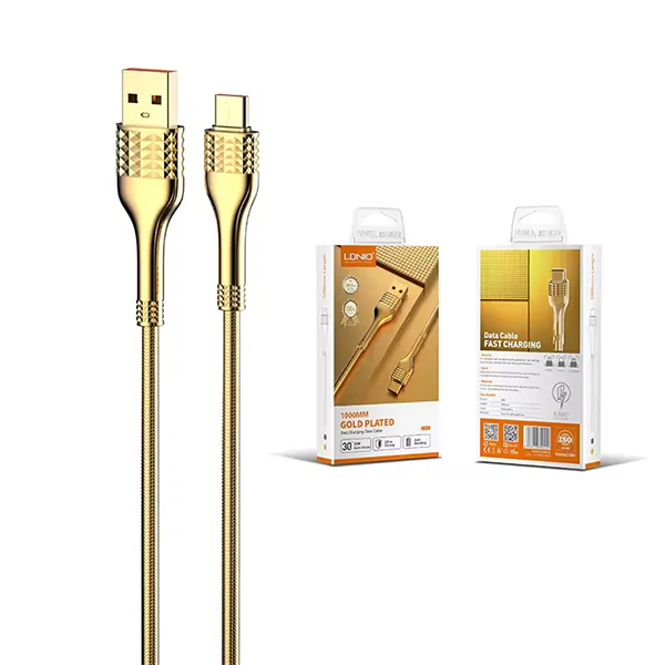 Kabl LDNIO LS651 Type-C 30W 1m zlatni