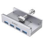 USB HUB Orico 4 Port USB 3.0 Clip-Type srebrni