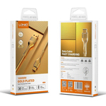 Kabl LDNIO LS651 Lightning 30W 1m zlatni