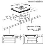 Ugradna ploča Electrolux LIV63431BK indukciona