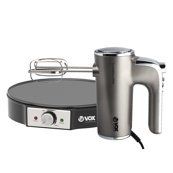 SET 2U1 VOX mikser MX 9112 + plotna za palačinke PK 507/ SET 2U1 VOX mikser MX 9112 + plotna za palačinke PK 507/