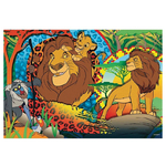 Puzzle Lisciani Složi i oboji 2u1 Kralj lavova 24 kom. Puzzle Lisciani Složi i oboji 2u1 Kralj lavova 24 kom.