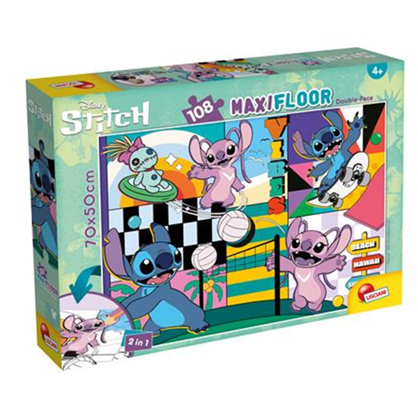 Puzzle Lisciani Disney DF Maxi floor Lilo & Stitch 108 dijelova