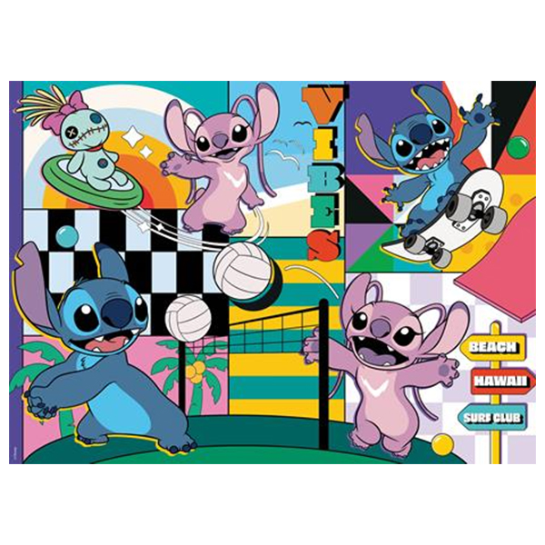 Puzzle Lisciani Disney DF Maxi floor Lilo & Stitch 108 dijelova