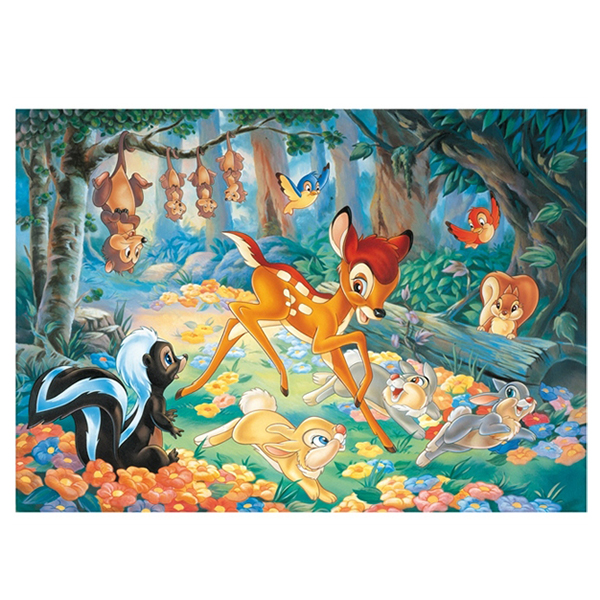Puzzle Lisciani 2u1 Bambi - složi i oboji - 60 komada Puzzle Lisciani 2u1 Bambi - složi i oboji - 60 komada
