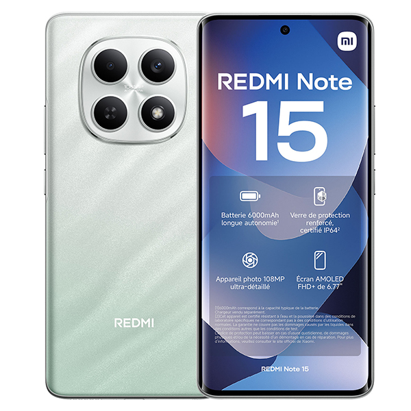 Mobilni telefon Xiaomi Redmi Note 15 4G 8/256GB (Forest Green) +adapter