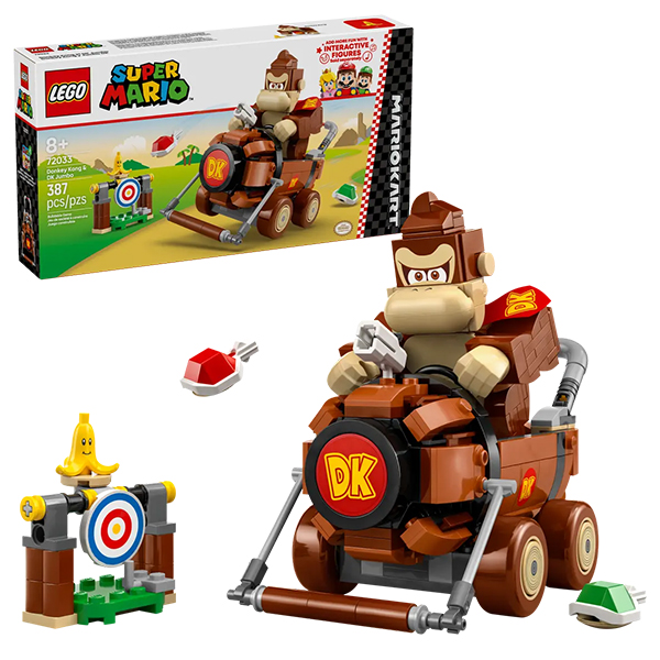 LEGO Super Mario Mario Kart Donkey Kong and DK Jumbo (72033)