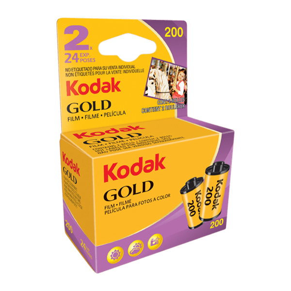 Negativni film u boji Kodak 135 Gold 200 Carded 24x2 Color Negative Film
