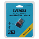 USB WiFi adapter Everest EWN-760N 150Mbps 2,4GHz MT7601 USB WiFi adapter Everest EWN-760N 150Mbps 2,4GHz MT7601