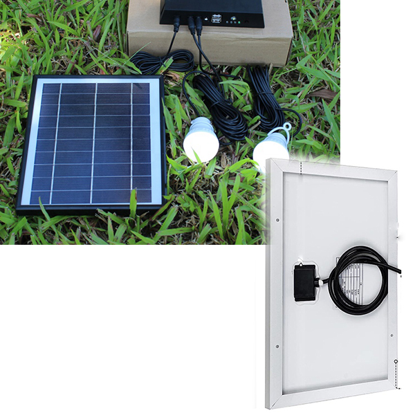 Solarni panel sa dvije sijalice 10W