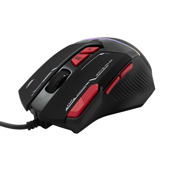 Miš Baracuda Manta 12800 DPI (MANTA-B-VP) crni