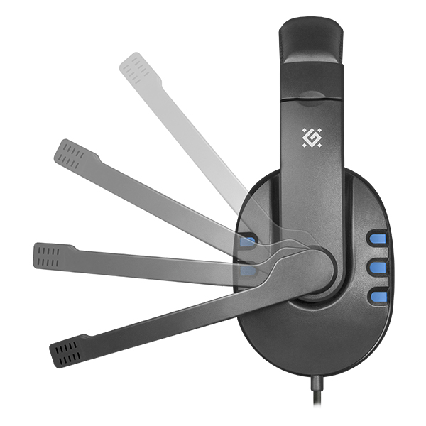 Slušalice Defender Technology Warhead G-160, black+blue, kabl 2.5m Slušalice Defender Technology Warhead G-160, black+blue, kabl 2.5m