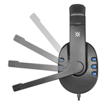 Slušalice Defender Technology Warhead G-160, black+blue, kabl 2.5m Slušalice Defender Technology Warhead G-160, black+blue, kabl 2.5m