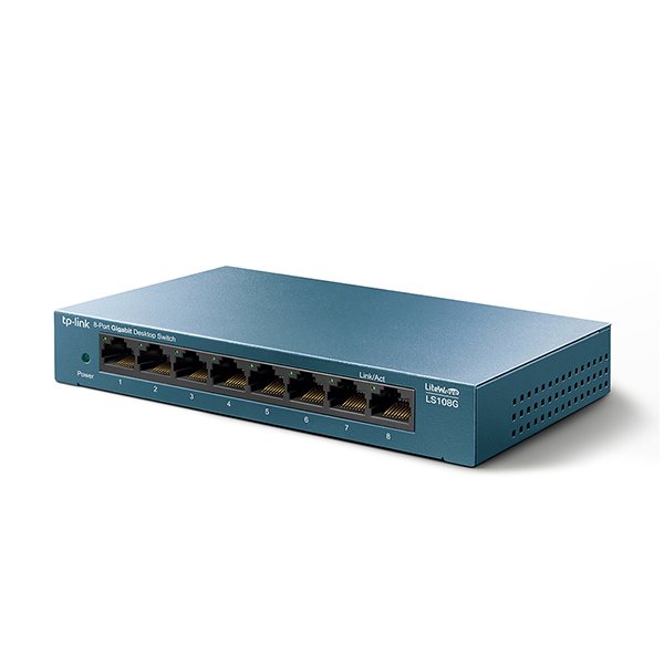 Switch TP-LINK LS108G 8-Port Gigabit Desktop Network Switch TP-LINK LS108G 8-Port Gigabit Desktop Network