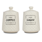 Set porcelanskih posuda za šećer i kafu Nava 