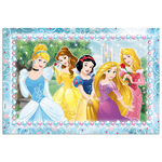 Puzzle Lisciani Disney Princess 2u1 složi i oboji - 108 komada