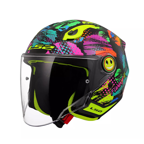 Kaciga dječija LS2 OF622 Funny II Joy Black S (366222112S) Kaciga dječija LS2 OF622 Funny II Joy Black S (366222112S)