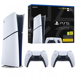 Sony PlayStation PS5 Slim Digital 825GB + DS5 Controller (2 kontrolera)