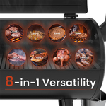 Roštilj na pelet Z Grills ZPG-550B2 Wood Pellet Grill Smoker 8in1
