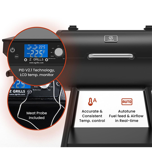 Roštilj na pelet Z Grills ZPG-550B2 Wood Pellet Grill Smoker 8in1