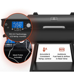 Roštilj na pelet Z Grills ZPG-550B2 Wood Pellet Grill Smoker 8in1