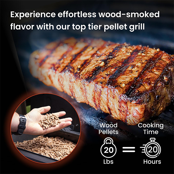 Roštilj na pelet Z Grills ZPG-550B2 Wood Pellet Grill Smoker 8in1