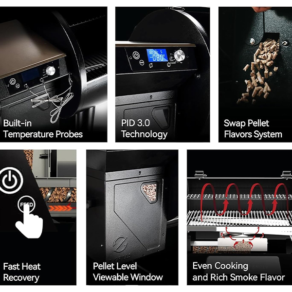 Roštilj na pelet Z Grills ZPG-7002C Wood Pellet Grill Smoker 8in1