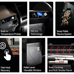 Roštilj na pelet Z Grills ZPG-7002C Wood Pellet Grill Smoker 8in1