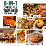 Roštilj na pelet Z Grills ZPG-7002C Wood Pellet Grill Smoker 8in1