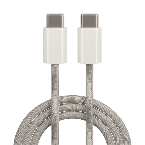 Kabl Maxlife MXUC-06 cable USB-C/USB-C 1,0m 20W grey nylon OEM0101125