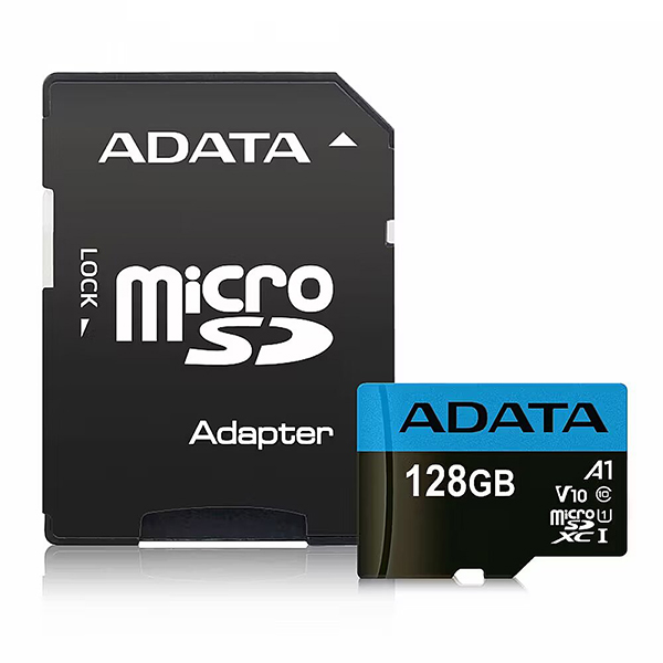 Micro SD Adata Premier 128GB+adapter UHS I Class 10 AUSDX128GUICL10A1-RA1
