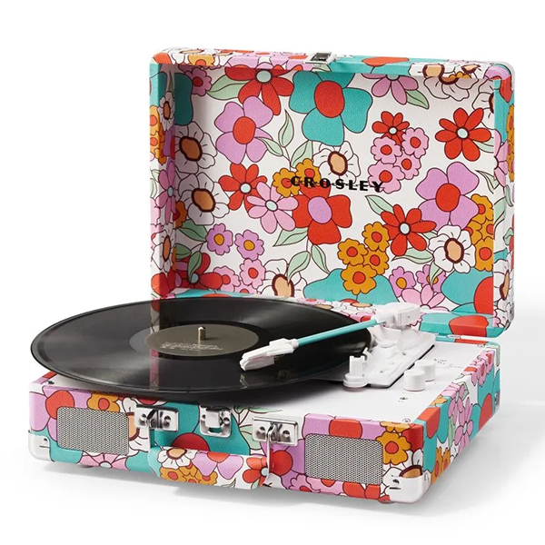 Gramofon Crosley Cruiser Plus CR8005F-GF4 Bluetooth (Groovy Floral)