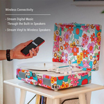 Gramofon Crosley Cruiser Plus CR8005F-GF4 Bluetooth (Groovy Floral)