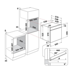 Ugradna rerna Hotpoint Ariston HAO 478P B