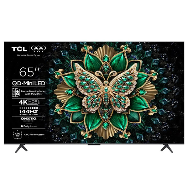 TV Mini-LED TCL 65C6K Ultra HD, Google TV/