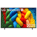 TV LED LG 65NANO80A3B Ultra HD, WebOS 25/