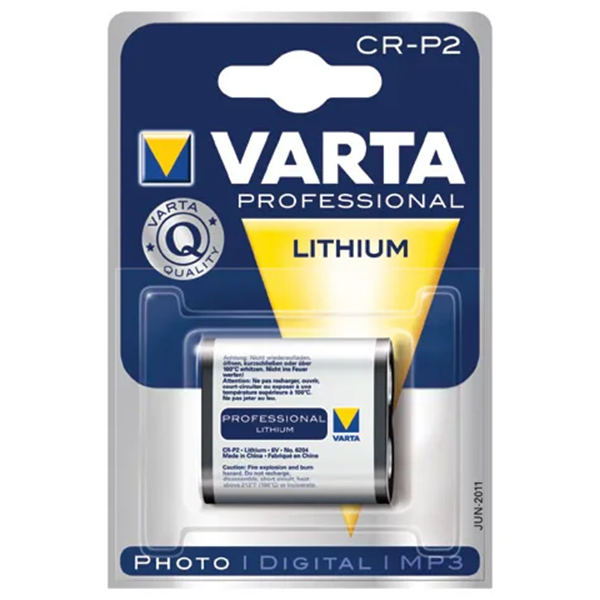 Baterija Varta CR P2 Professional Lithium 1/1