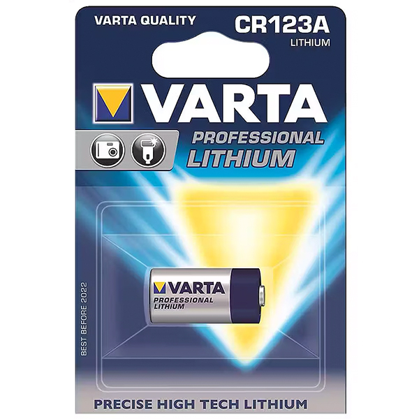 Baterija Varta CR123A Professional Lithium 1/1